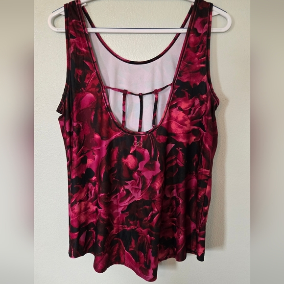 Calia Floral Tank Size Medium - Picture 2 of 5